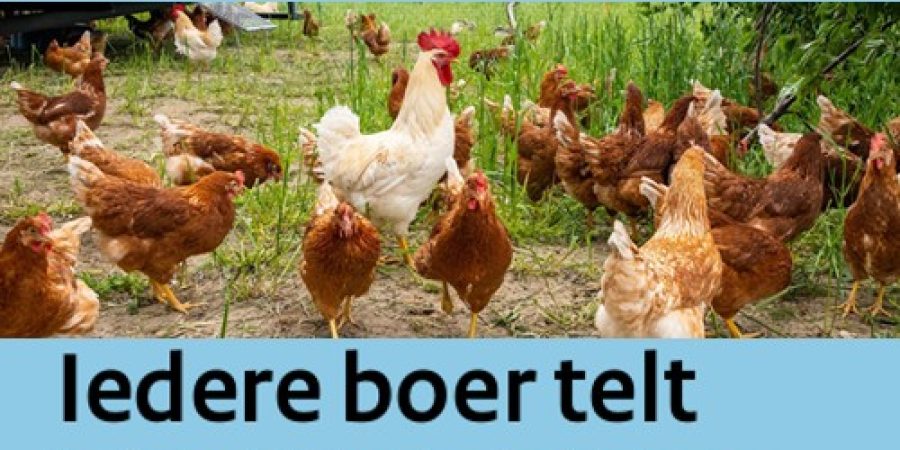 iedere boer telt
