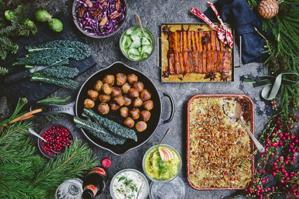 vegetarisch christmas diner